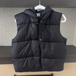 Z Supply Black Puffer Vest